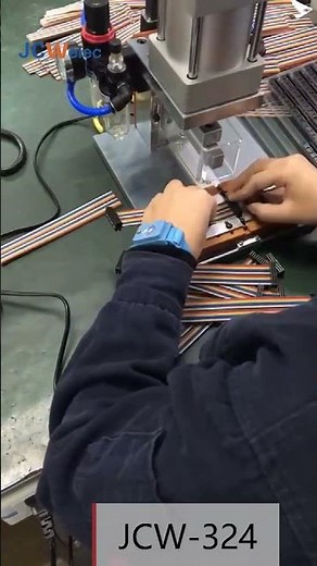 JCW-324 FFC flat cable crimp tool IDC connector crimping machine