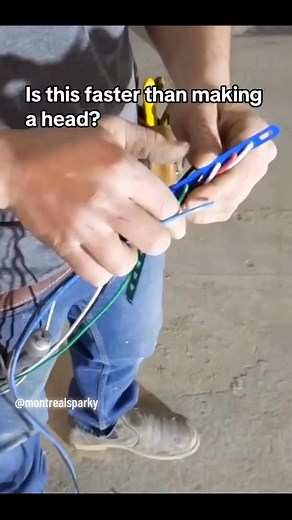 21K views · 3.8K reactions | Would you use one of these? 樂For #22 – #12awg, get Snatch Straps in the link in our bio. Thanks to @Montrealsparky for the demo  #rackatiers #rackatierstools #snatchstraps #sparky #sparkylife #electrician #electricianlife #bluecollar #bluecollarlife #electricalcontractor #tradie #tradielife #commercialelectrician | Rack-A-Tiers Mfg. | Facebook