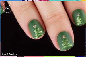 191K views · 578 reactions | Christmas Nail Art Designs Compilation! | MetDaan Creative | Facebook
