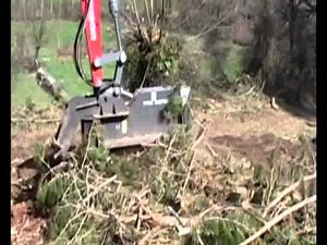 Schlegelmulcher für den Forstbau TMC Cancela