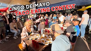 HOW MANY TACOS CAN I EAT IN 5 MINUTES?! CINCO DE MAYO EATING CONTEST at Chica's in Los Angeles, CA!! | Raìna