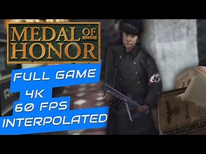 Medal of Honor (1999) | 4K True 60fps | Longplay No Commentary Gameplay PS1