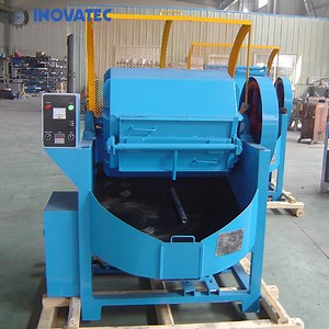 [Hot Item] 200L Rotational Industrial Barrel Parts Tumbler Deburring Manufacturer Vietnam