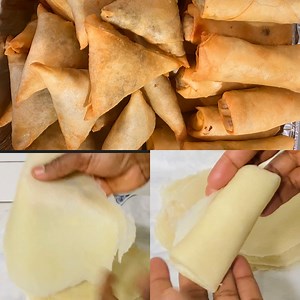 Easy Springroll & Samosa wrap | Foodzizzles