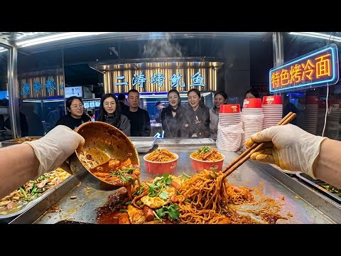 POV Cooking | Chinese Grilled Cold Noodles