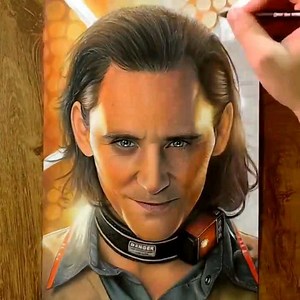 12K views · 526 reactions | Wonderful realistic pencil art of God of mischief- Loki | Arts Point | Facebook