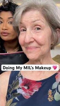 FIRST TIME IM DOING MAKEUP ON MY MOTHER IN LAW WHO HAS MATURE SKIN 😩