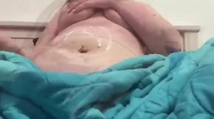 3 videos set of tickling belly and bellybutton