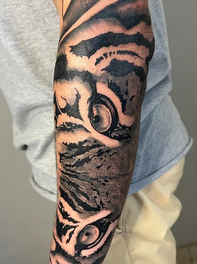 Full Sleeve Tattoo Art in Namibia
