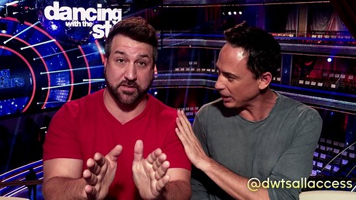 1.6K reactions · 57 shares | Joey Fatone is co-hosting #DWTSAllAccess! Head on over now to get exclusive backstage access! abc.com/dwtsallaccess | Dancing with the Stars | Facebook