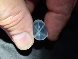 With VIDEO - Blue-white Star Quartz as ** Egg ** Cut With 25.51 Ct and Network *** - Etsy Canada