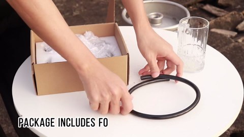 Beer Keg Tap Keg Hand Pump D System Keg Tap 4" Mini Keg Party Pump Beer Taps for Kegs US Sankey Kegs Pump with Beer Line, Portable Beer Keg Pump Draft Beer Kegs Picnic Tap Chrome Kegerator Tap Kit