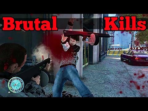 GTA IV Brutal Kills: ENB, Bullet Time & Weapon Mods: GTA IV Advanced