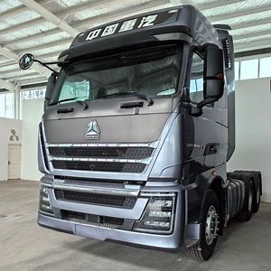 [Hot Item] Tracteur Tête Utilisé 6X4 Tête HOWO Sinotrack 371 Tracteur Tête Utilisé 420 HP Transmission Rapide Camion Tête Utilisé