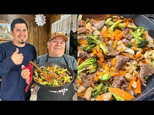 Como Hacer La Mejor Comida China!(Carne Con Broccoli)🥩🥦
