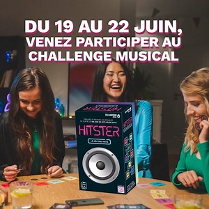 34K views · 19 reactions |  Envie de faire la fête avec nous ? Rejoignez-nous du 19 au 22 juin pour une nouvelle partie de #Hitster version XXL, cette fois-ci au centre commercial Carmila BAB2, à Anglet (64) !  Venez en famille ou entre amis vous éclater avec nous sur plus de 100 ans de hits musicaux. On vous attend nombreux !  Hitster  https://loom.ly/KEt1zKc Hitster 100% Chansons Françaises  https://loom.ly/Es5MjAA | Jeux Dujardin | Facebook