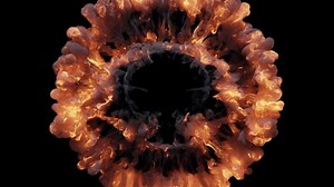 Fire Explosion Shock Wave Transition Overlay Revealer Alpha Channel Transparent