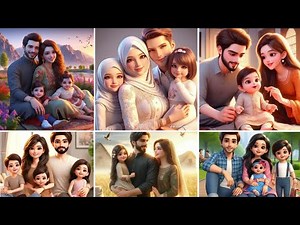 Unique cartoon family dpz | Amazing family dpz | Family dpz