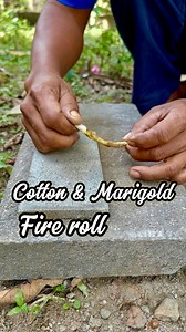 1.3K views · 21 reactions | Primary fire with cotton and flower material | dalemgumino | Facebook