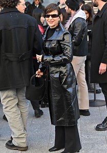 Juliette Binoche at Courreges Show During Paris Fashion Week 02/28/2024 • CelebMafia