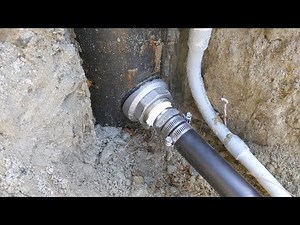 Install Pitless Adapter below Bison Pump