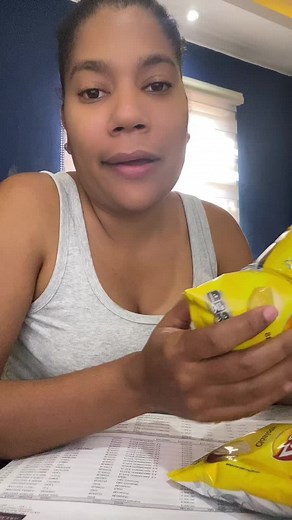 Enjoying Lay's Classic Potato Chips at Home