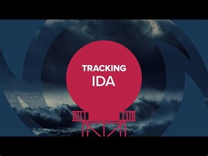 Hurricane Ida 4 M Saturday Track