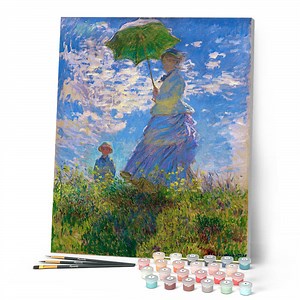 Woman with a Parasol - Monet