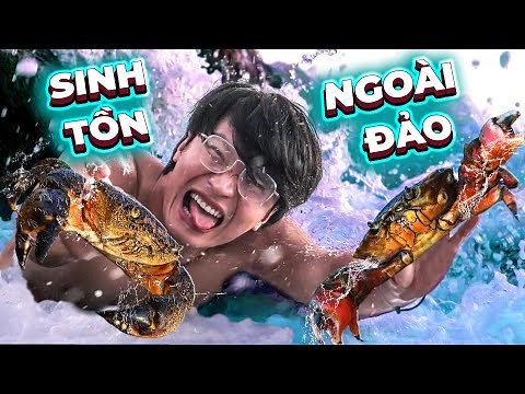 𝐓𝐨𝐧𝐲 | Living on a Deserted Island 🌴 Staying Overnight