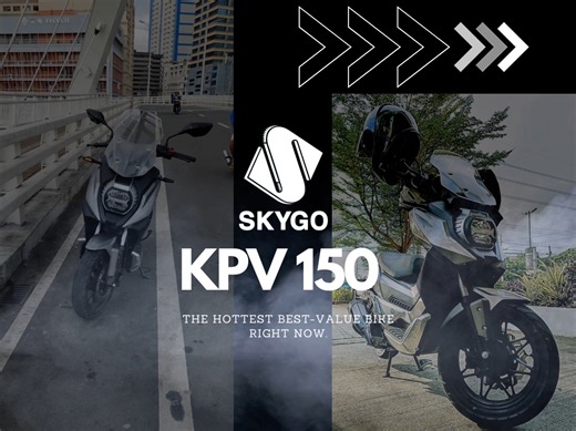 Gear up for your next adventure with the SKYGO KPV150! This bike is equipped with a Naked Handle Bar, an LCD Digital Dashboard, a Built-in USB Port, and a 12V Power Outlet, combining convenience and style seamlessly. With Precision Fuel Injection and Liquid-Cooled Performance, this sleek package offers top-notch performance for your biking adventures. Suggested SRP is only Php 109,800! #SKYGOTHEBESTFORYOU #Skygo #skygokpv150 #KPV150 #motoring #motorcycle | Pinoy Metro Geek | Facebook
