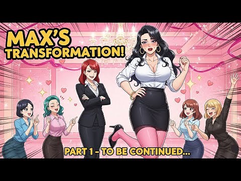 The Female Assistant | MAX Transformation From Boy To Girl | TG Transformation Comic |