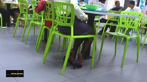 Customer service lady shoeplay during her lunch (Full version, 12min)