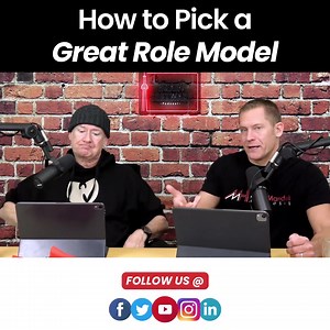 Picking a great role model is one of the keys to success in any area. | Mike Mandel Hypnosis | Facebook