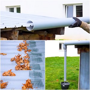 32K views · 223 reactions | Installing a roof drainage pipe! | Yellow Bee | Facebook