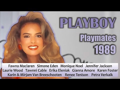 Playboy playmates 1989 | Beauties of the late 80s