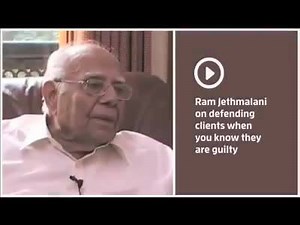 Ram Jethmalani - The Legend of the Bar told us his story from his early days in Sindh to becoming a Senior Advocate and a Member of Parliament. He shared some amazing historical anecdotes along with his thoughts on professional ethics, politics, trial by media and the state of the legal profession. | MyLaw