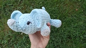 No Sew Crochet Elephant Pattern - Etsy Australia
