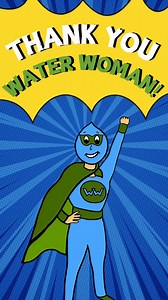 🚿💧 Quick showers, big impact! Shower within five minutes to save water. By taking shorter showers, you can save up to 2.5 gallons of water per minute. Let's team up with the Sunnyvale Water Woman to make water conservation a way of life! 🌍✨ The City partners with Valley Water to offer FREE shower timers to Sunnyvale residents. Call 408-730-7900 to learn more. . . . #WaterConservative #SaveWater #SunnyvaleWaterWoman #waterconservationisawayoflife #giveaways | Sunnyvale Environmental Services