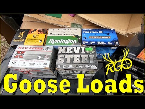 Goose Load Test w/ Carlson's Chokes and Patternmaster Anaconda | RGO #269