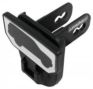 Carr Hitch Mounted Step for 2" Trailer Hitches - Black Powder Coat Aluminum - SUV Carr Hitch Step CA