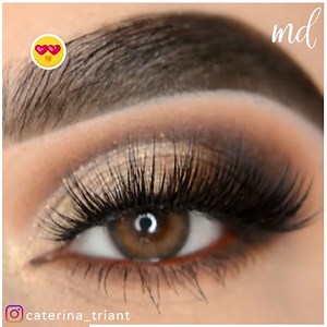 1.2M views · 10K reactions | Brown eye makeup look with a pop of GLOW! | Lilyon | Facebook