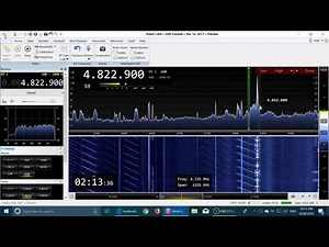 Codar in the 4 Mhz shortwave range with Afedri SDR and SDR Console V3