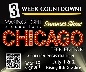 Auditions are coming!! Register now and put the dates on your calendar! | Making Light Productions | Facebook