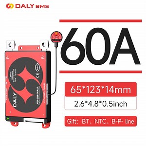 [Hot Item] Daly Smart BMS LiFePO4 12s 36V 60A with RS485/Can