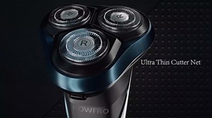 Mens Electric Shaver Waterproof: Rechargeable Cordless Shavers - Type-C 1H Fast Charging - IPX7 Waterproof Wet/Dry Rotary Electric Razor, with Travel Lock, Ideal Gift for Men