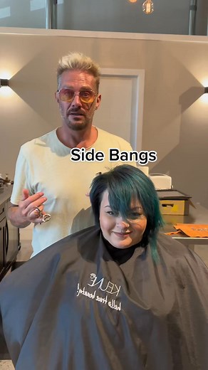 Side swoop bangs #sidebangs #sidefringe #bang #fringebangs #waynetugglehair #sweepingbangs #haircuttutotial #hairtok #drycutting #fyp #fypシ゚ #facebookreelsviral #reelsfbviral #fypシ゚viralシ #viralreelsfacebook #viralreel #viral #fypシviral #reel #reels #reeloftheday #viralreelsfb | Ariana July