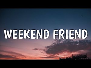Goth Babe - Weekend Friend (Lyrics) (From Never Have I Ever Season 3)