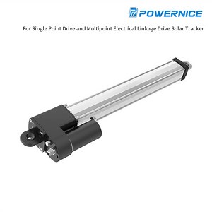 [Hot Item] 24V Actuador lineal eléctrico de motor de corriente continua para conducción de un solo punto y enlace eléctrico multipunto para seguidor solar