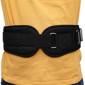 [Hot Item] Wholesale Neoprene Double Pull Lumbar Posture Support Adjustable Back Belt Waist Brace