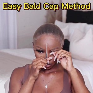 🔥Step by step easy bald cap method to install a lace front wig 😍 #wigs #lacewigs #lacefrontwigs #baldcap #wiginstall #wigtutorial #hair #humanhairwigs | Premier Lace Wigs